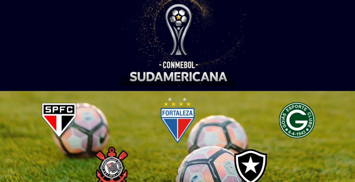 Chaveamento das oitavas de final Sul Americana 2023 e chaveamento