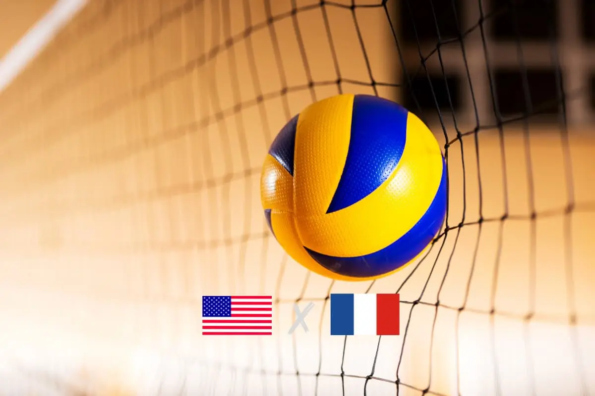 Estados Unidos x França vôlei masculino
