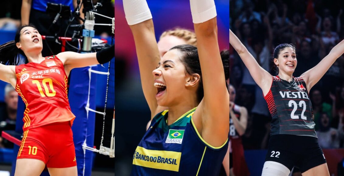 Classificação da Liga das Nações vôlei feminino 2023 até as quartas de final