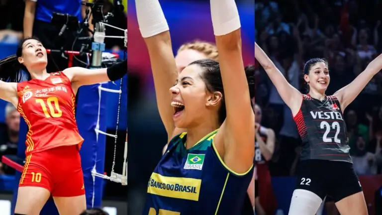 Classificação da Liga das Nações vôlei feminino 2023 até as quartas de final