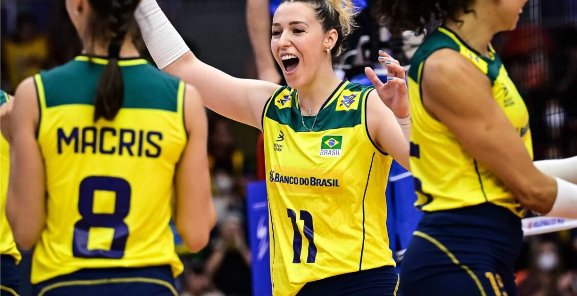 Horário do jogo do Brasil vôlei de hoje