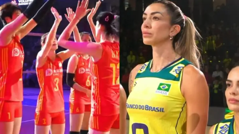 Resultado do jogo de vôlei Brasil x China hoje na VNL 2023