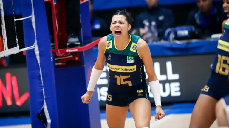 Brasil de vôlei feminino vai jogar com quem nas quartas da Liga das Nações