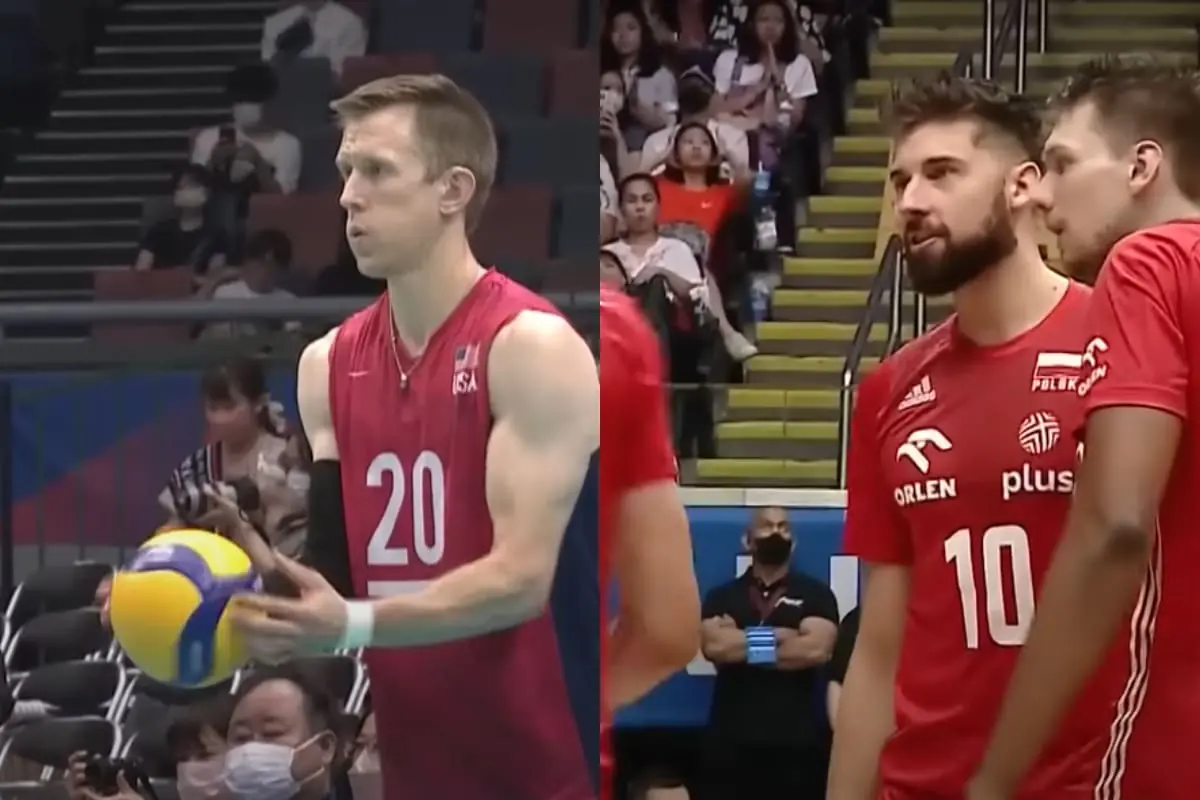 Tem jogo de vôlei masculino hoje