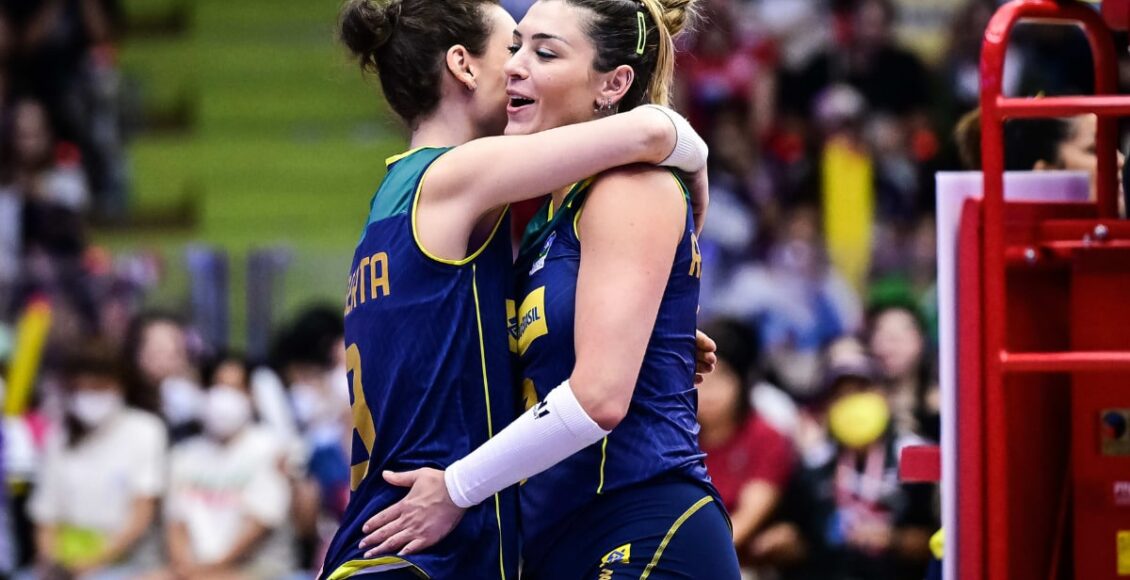 O Brasil de vôlei feminino é eliminado se perder para a China