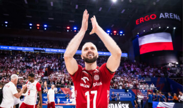 Jogos de vôlei masculino no sábado na Liga da Nações 2023