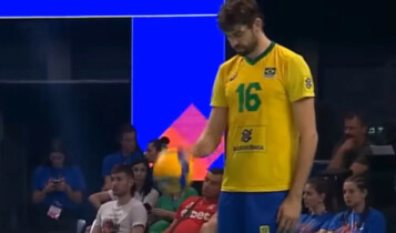 Brasil de vôlei masculino é eliminado se perder para a Holanda?