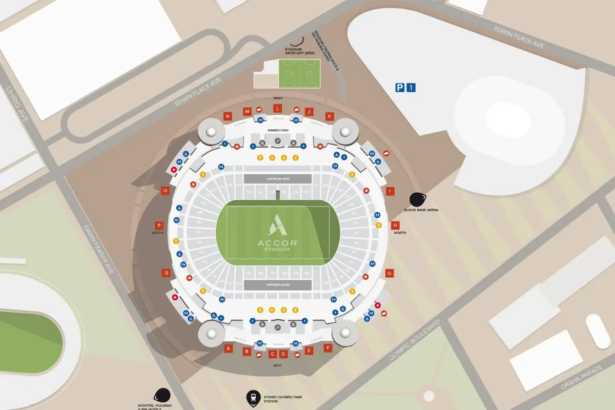 estádio na final da Copa Feminina