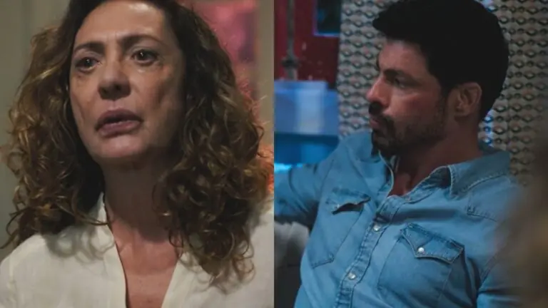 Energia ruim? Mãe de Caio dá pista de que é a vilã da novela Terra e Paixão