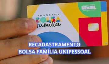 Recadastramento do Bolsa Família Unipessoal