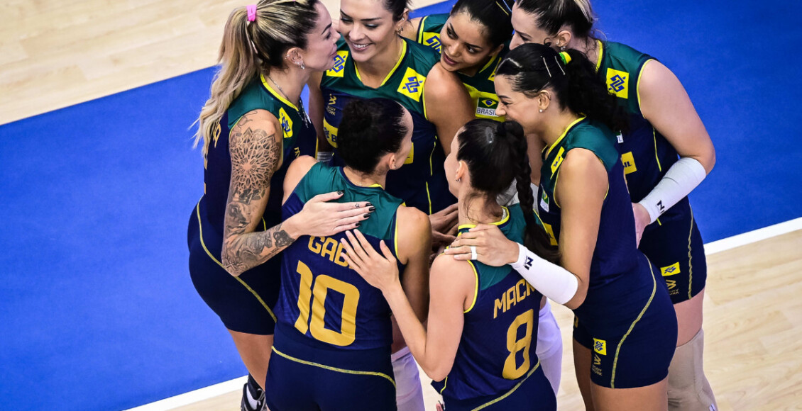 Brasil é campeão do Sul-Americano de vôlei feminino 2023