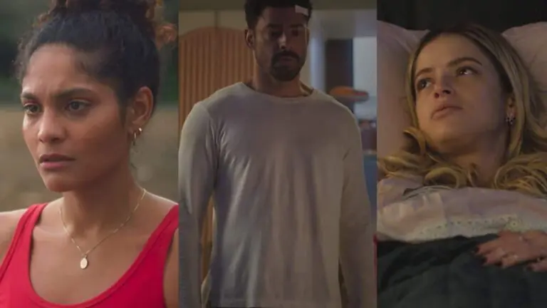 Caio fica com Aline ou Graça em Terra e Paixão?