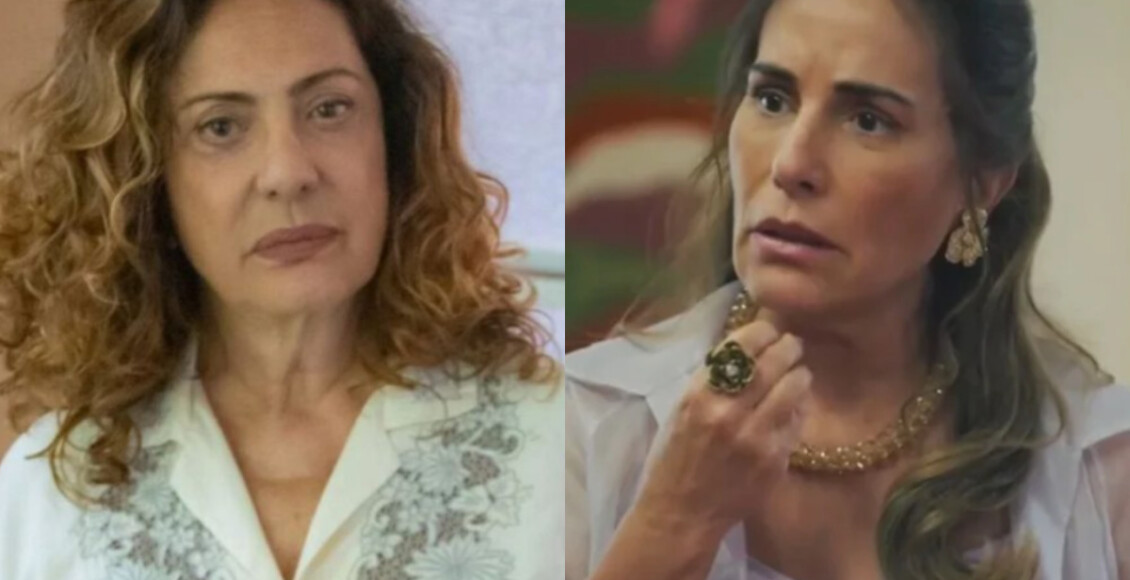 Reação da Irene ao ver agatha em terra e paixão