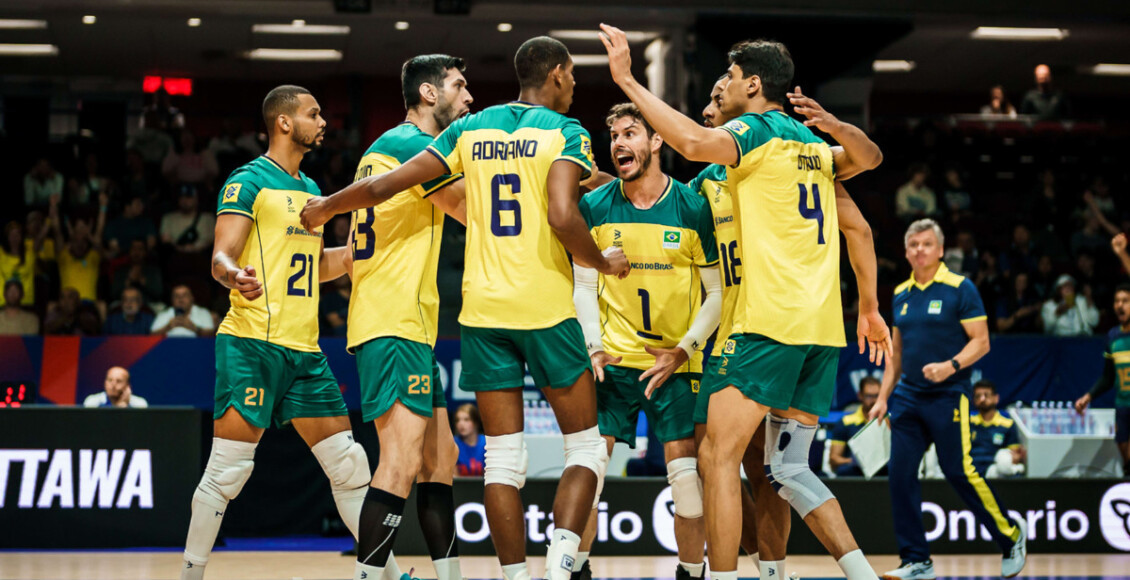 Tem jogo de vôlei hoje