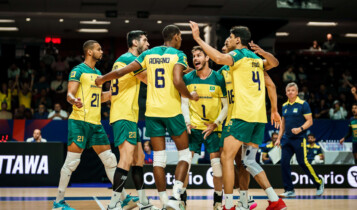 Tem jogo de vôlei hoje