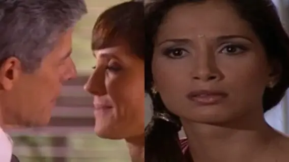 Luciana descobre romance de Helena e César em Mulheres Apaixonadas