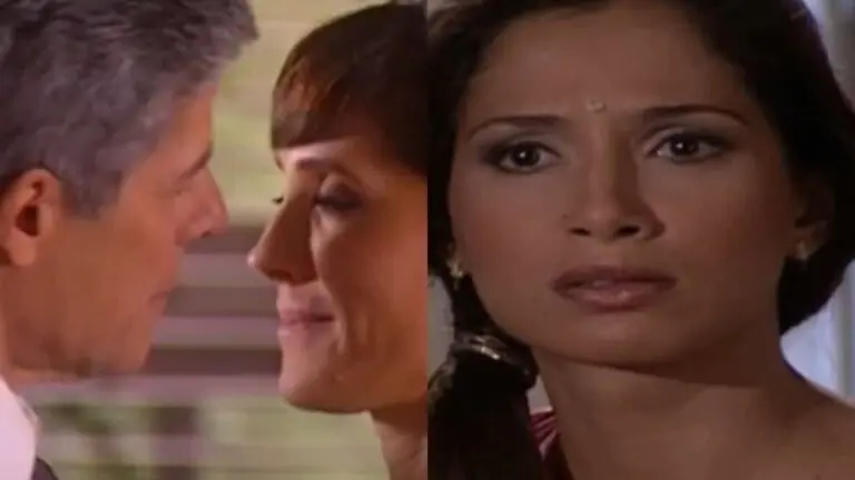 Luciana descobre romance de Helena e César em Mulheres Apaixonadas