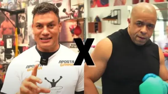 Ao vivo: Onde assistir a luta do Popó x Júnior Dublê hoje no FMS