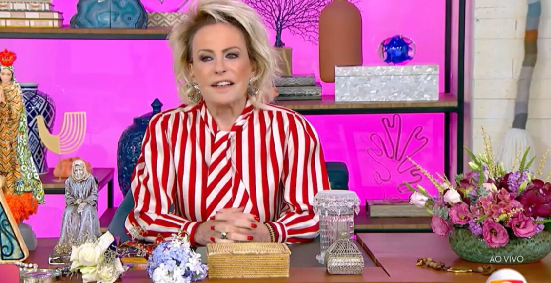 Por que ana maria braga não apresentou hoje