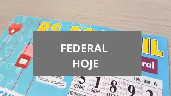 Qual horário do sorteio da Loteria Federal 5792 hoje