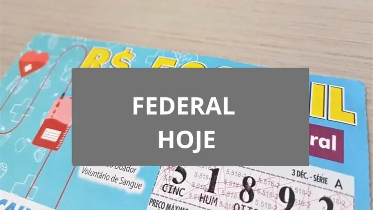 Qual horário do sorteio da Loteria Federal 5792 hoje