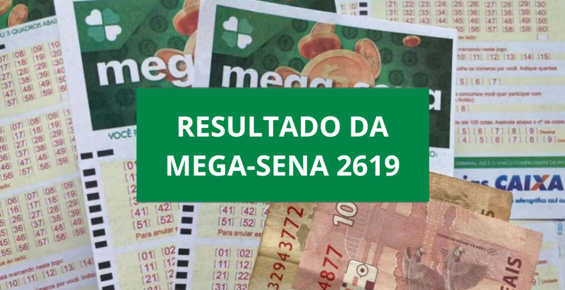 resultado da Mega-Sena 2619
