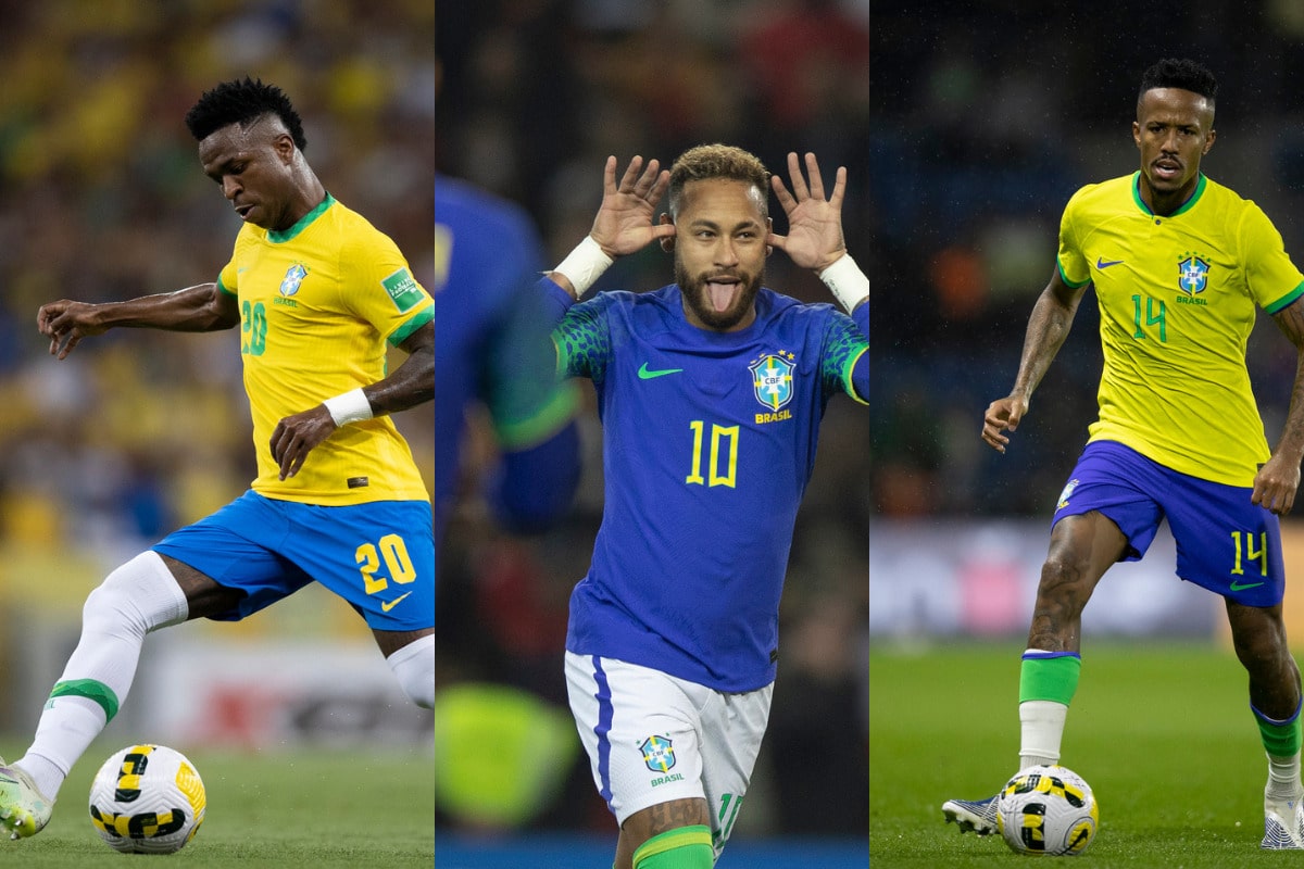 Salário de Militão, Vini Jr e Neymar