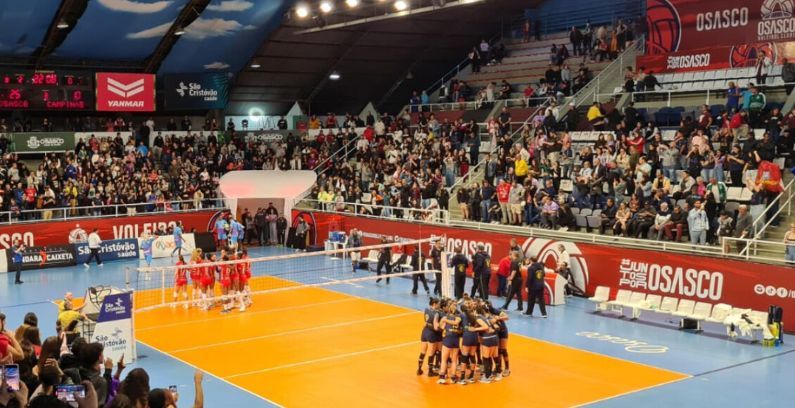Próximo jogo do Osasco de vôlei feminino