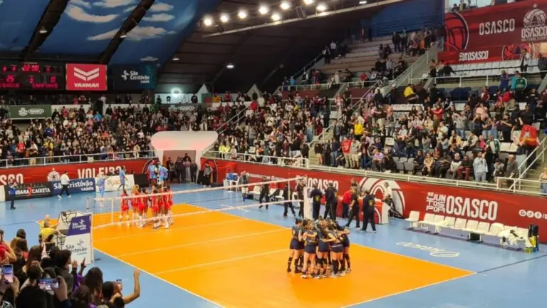 Próximo jogo do Osasco de vôlei feminino é contra o EC Pinheiros