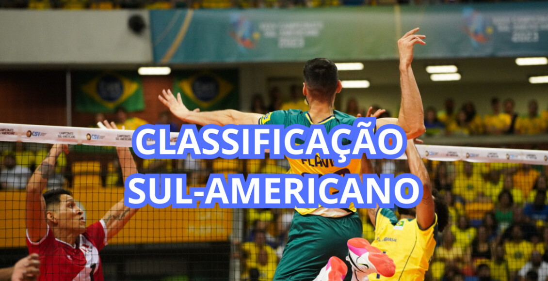 Classificação atualizada de vôlei masculino