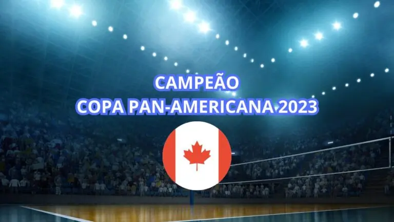 Canadá é campeão de vôlei masculino da Copa Pan-Americana 2023