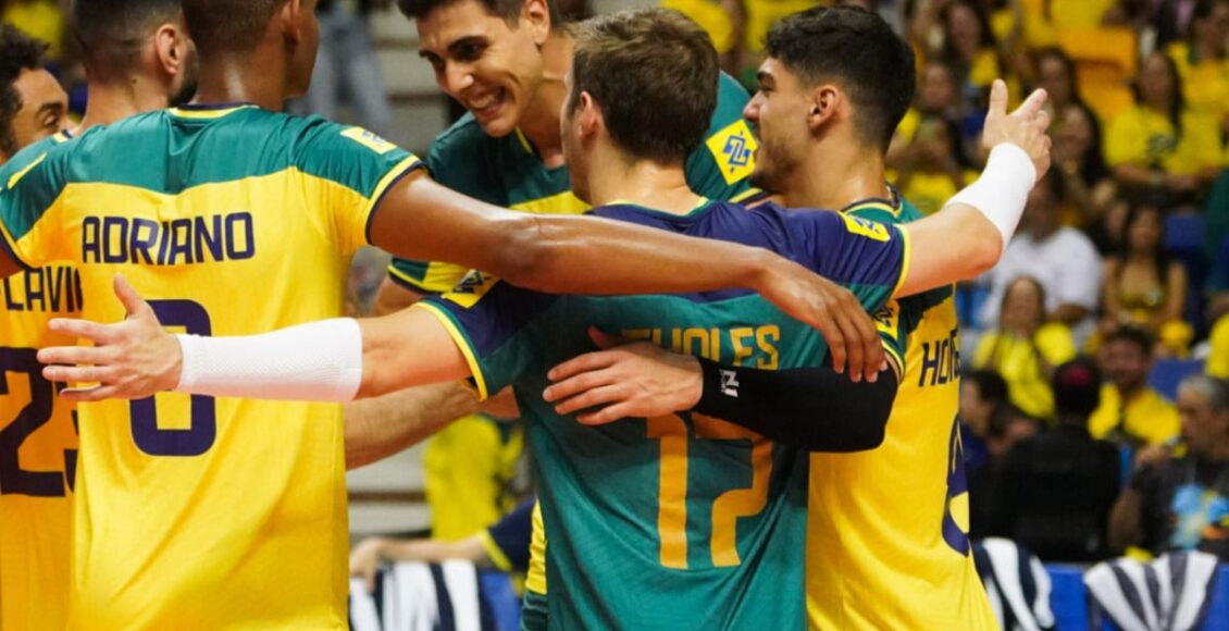 Horário do Brasil de vôlei masculino