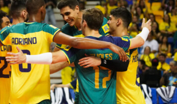 Horário do Brasil de vôlei masculino