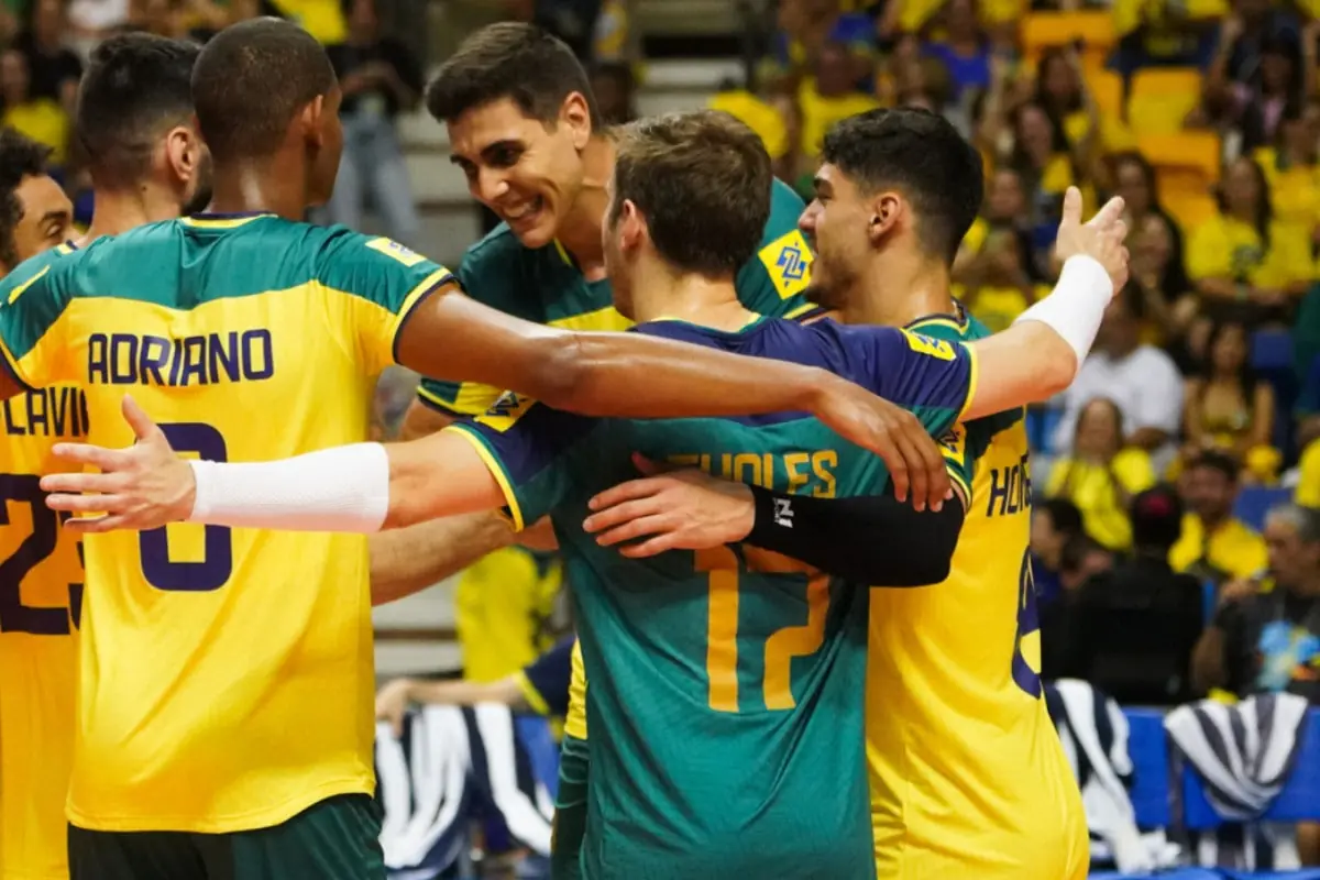 Horário do Brasil de vôlei masculino