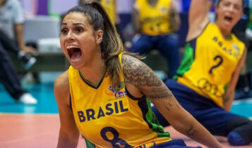 Vôlei sentado do Brasil garante vaga nos Jogos Paralímpicos de Paris 2024