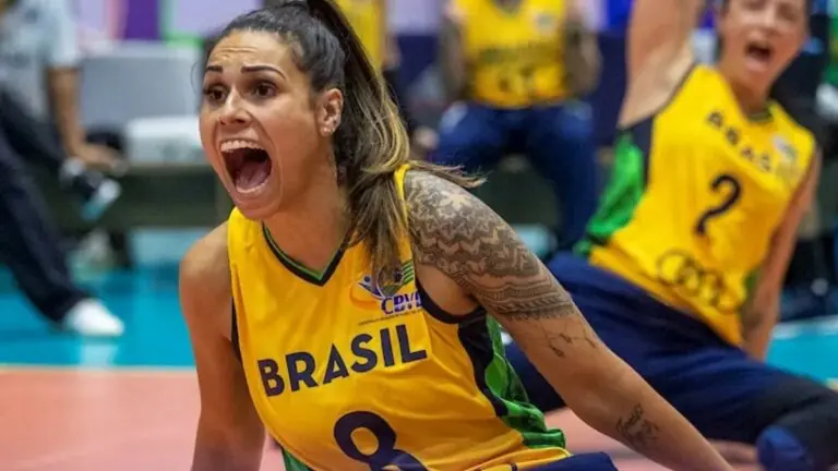 Vôlei sentado do Brasil garante vaga nos Jogos Paralímpicos de Paris 2024
