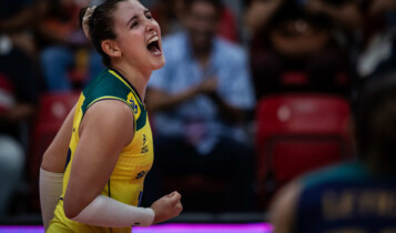 Tem jogo de vôlei feminino hoje