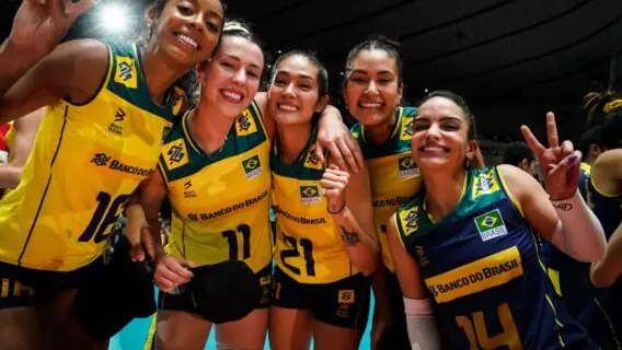 Próximo jogo do Brasil de vôlei feminino será em outubro