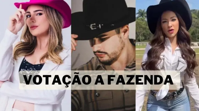 Como está a votação da Fazenda agora + enquete da 1ª roça