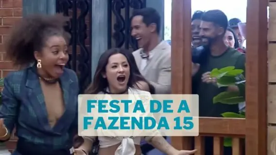 A Fazenda 15 faz 1ª festa hoje; veja detalhes e horário