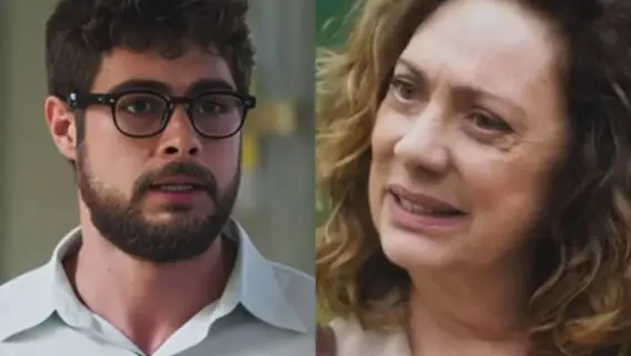 Confirmado: Hélio é o terceiro filho de Agatha em Terra e Paixão