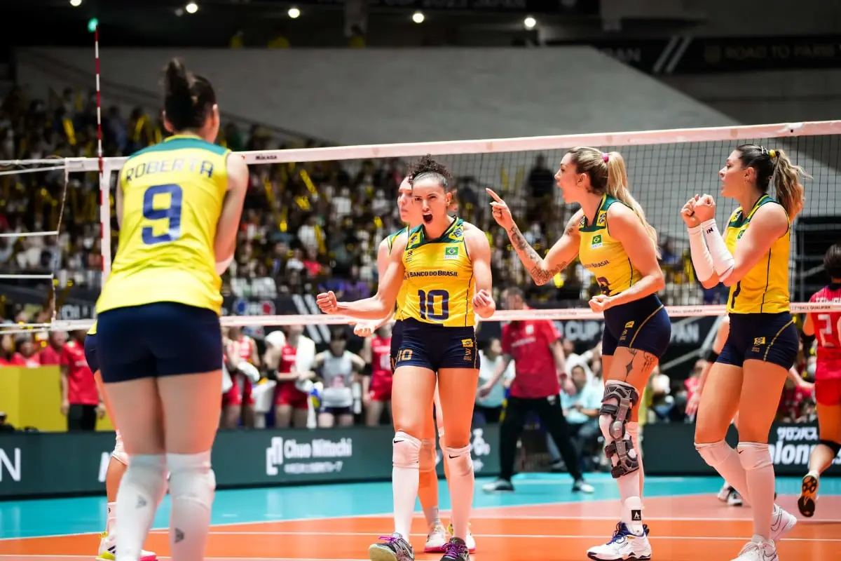 Resultado do jogo do Brasil vôlei feminino