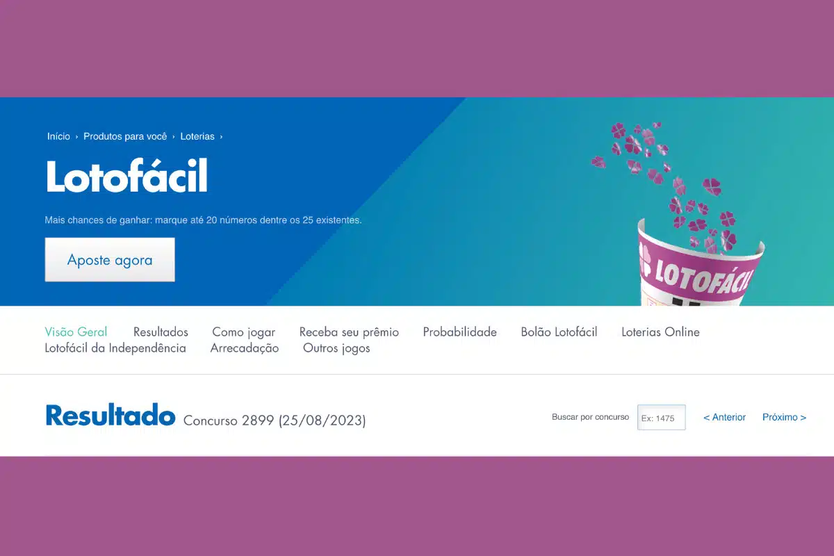 Lotofácil Lotofácil