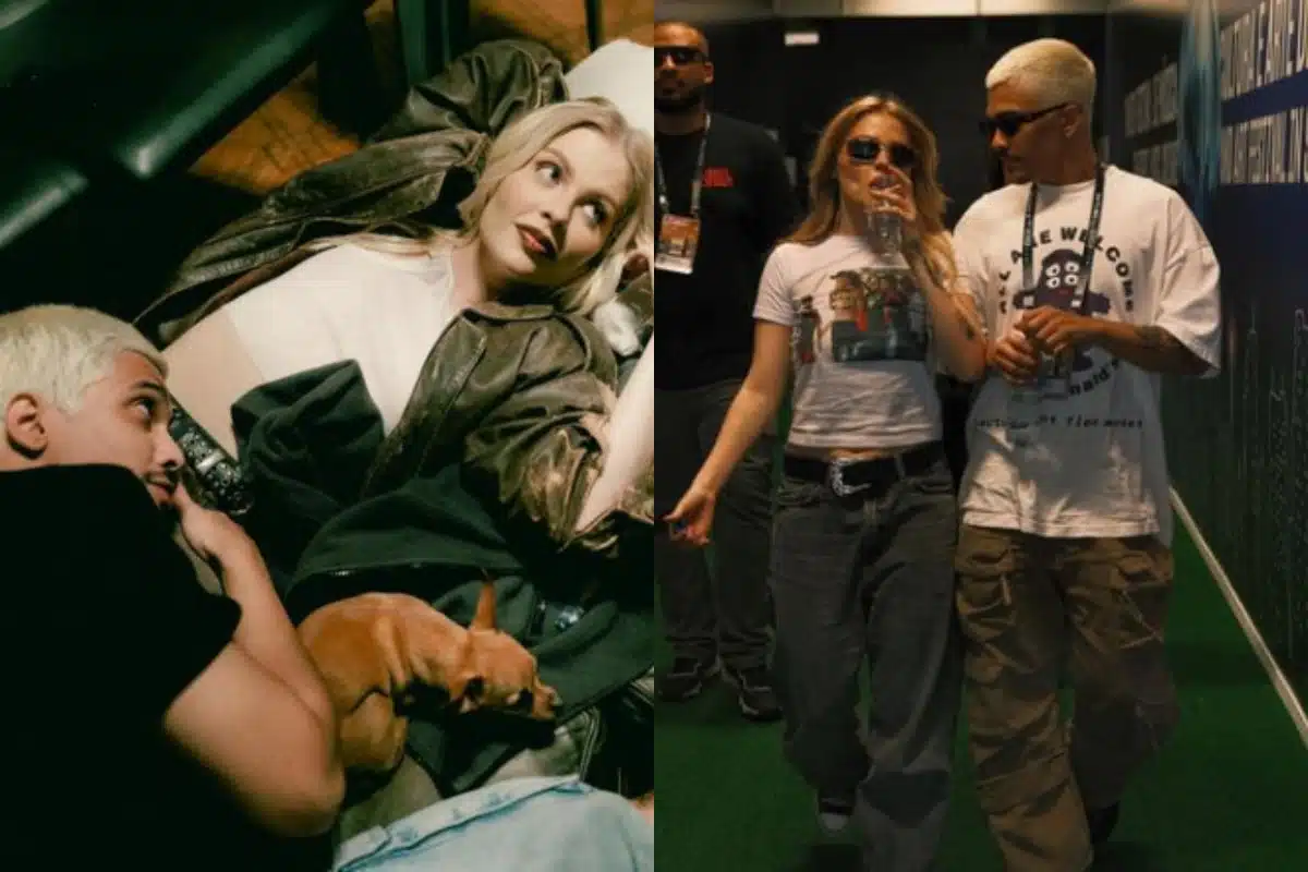 Luísa Sonza e Chico Moedas