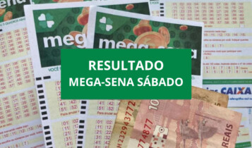 Resultado da Mega-Sena hoje sábado