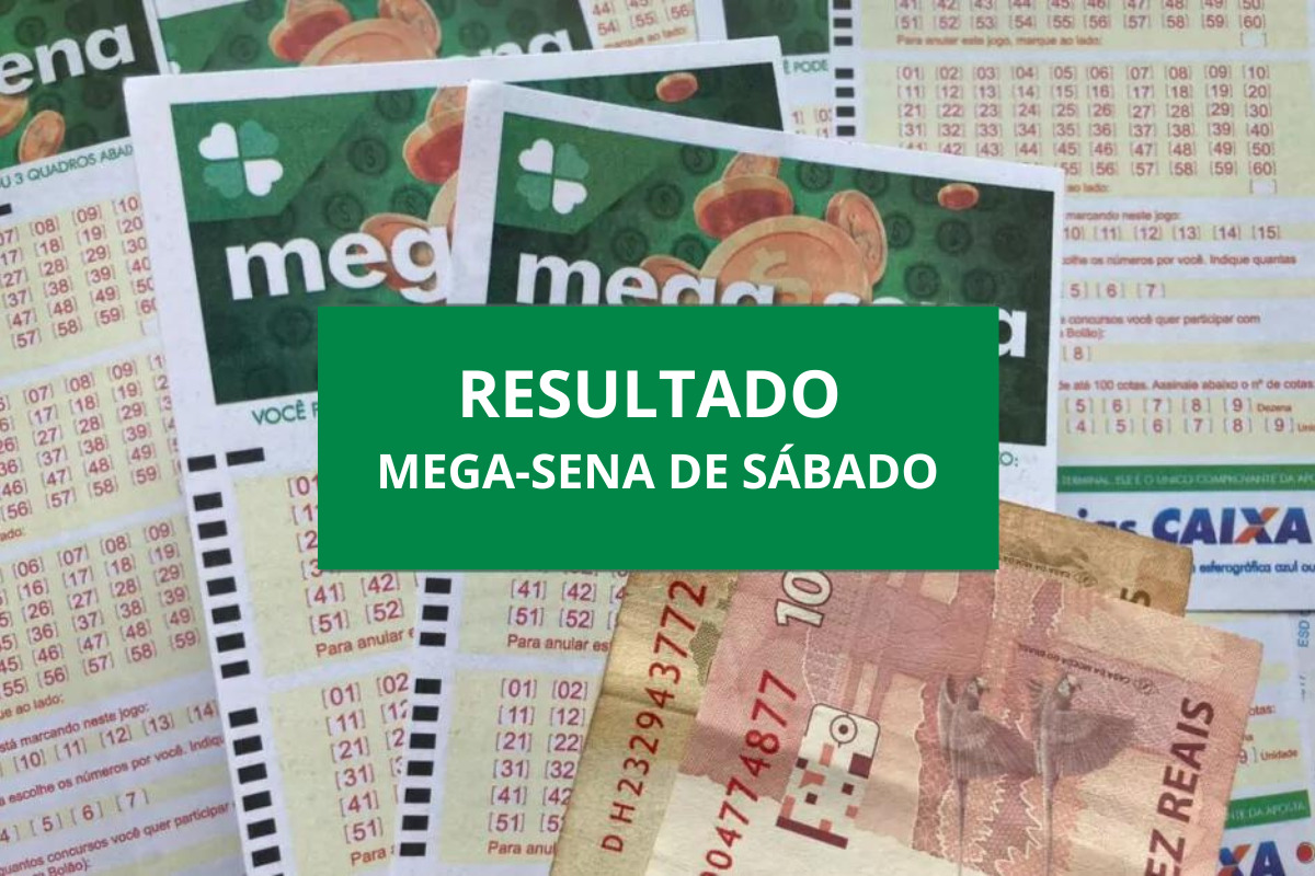 Resultado da Mega-Sena hoje