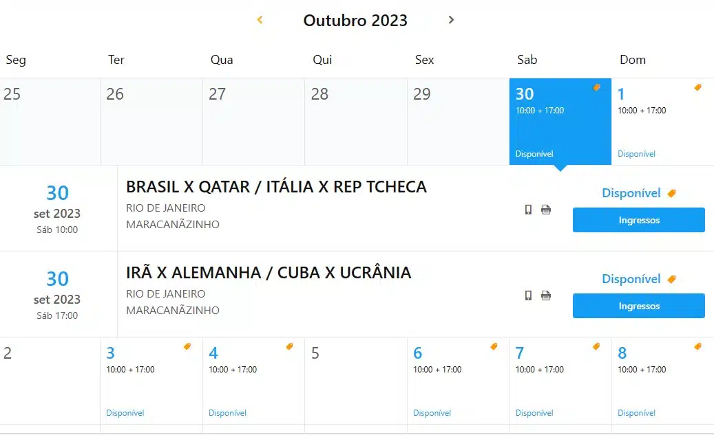 Datas e ingressos do Pré-olímpico de vôlei masculino no Rio de Janeiro 2023