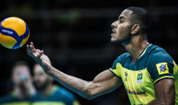 Tem jogo de vôlei hoje