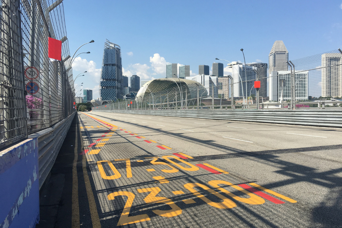 F1 AO VIVO  Terceira sessão de treino livre para o GP de Singapura