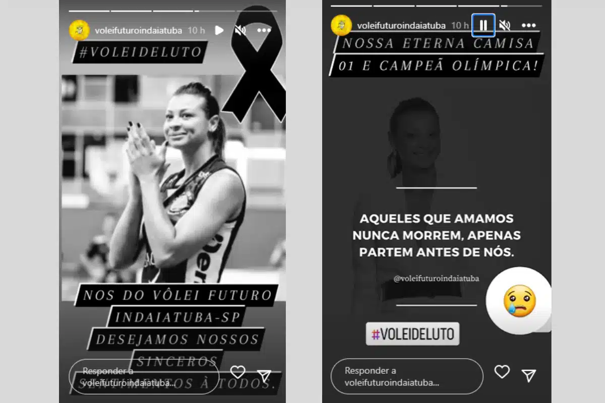 Veja as homenagens de atletas e clubes a Walewska do vôlei